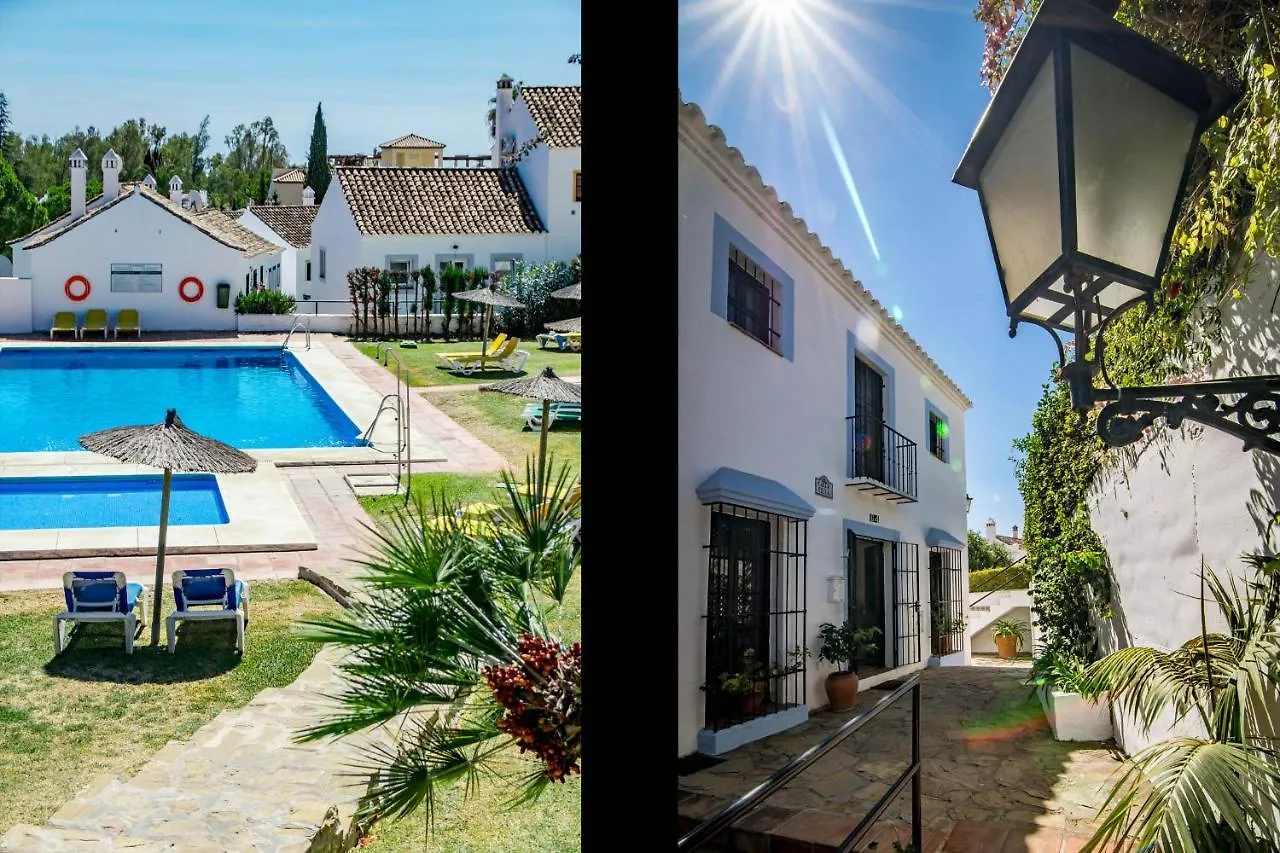 Vakantiehuis En- Cozy Andalusian Style Townhouse In Marbella Villa
